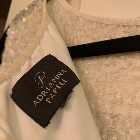 Stunning black tie gown dress size 18W, sexy partial sheer top sweetheart neck - Picture 6 of 8